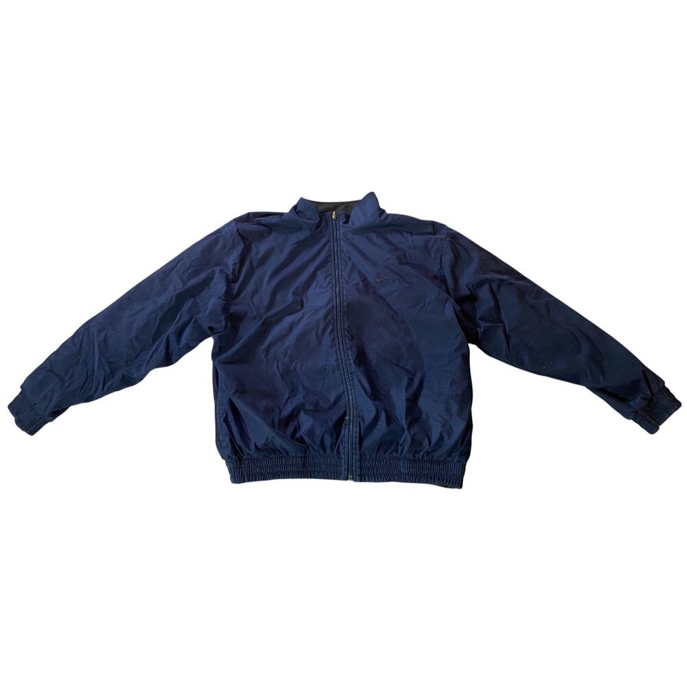 Nike Golf Therma-Fit Blue Jacket Full-Zip Lightweight Windbreaker Medium